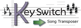 Key Switch Song & Chord Transposer Logo